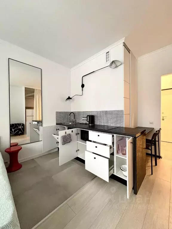 Студия Москва ул. Берзарина, 32А (23.7 м) - Фото 2