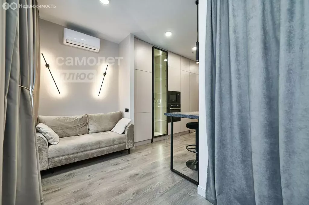 Квартира-студия: Москва, Берёзовая аллея, 19к4 (24 м) - Фото 1