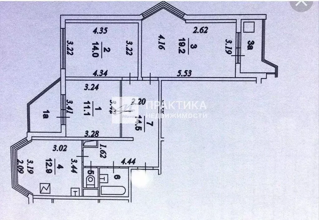 3-к кв. Московская область, Одинцово ул. Говорова, 50 (74.8 м) - Фото 2