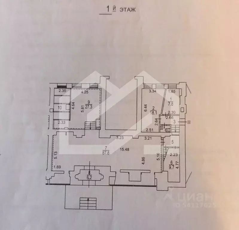 Помещение свободного назначения в Москва Ленинградский просп., 44 (187 ... - Фото 2