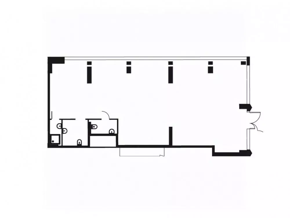 Торговая площадь в Москва Летниковская ул., 11к1 (128 м) - Фото 1