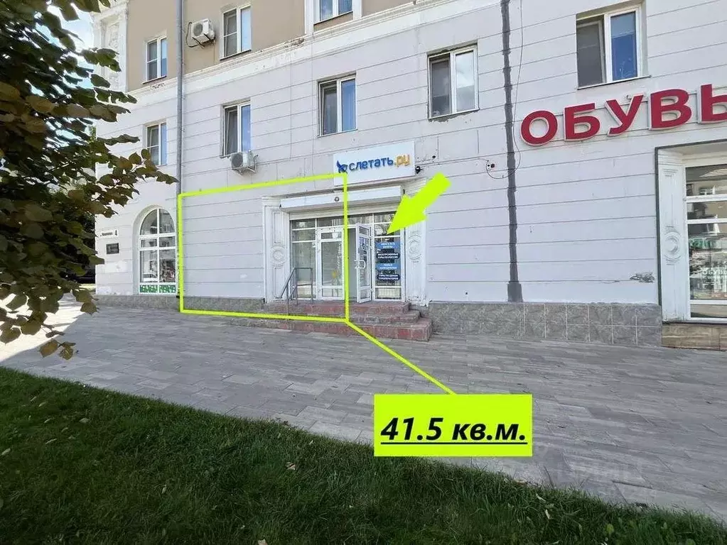 Торговая площадь в Самарская область, Новокуйбышевск ул. Миронова, 4 ... - Фото 1