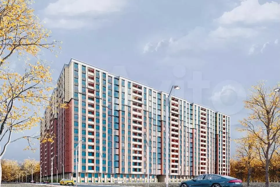 1-к. квартира, 35,8 м, 5/16 эт. - Фото 1