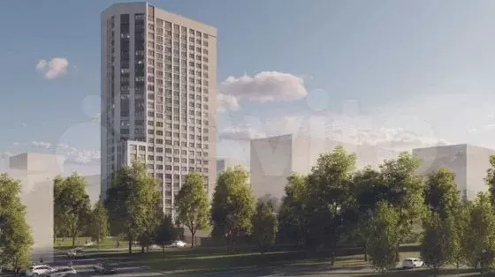 Квартира-студия, 27,5 м, 6/25 эт. - Фото 1