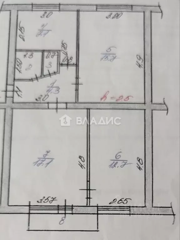 3-к кв. Пензенская область, Бессоновский район, с. Чемодановка ... - Фото 2