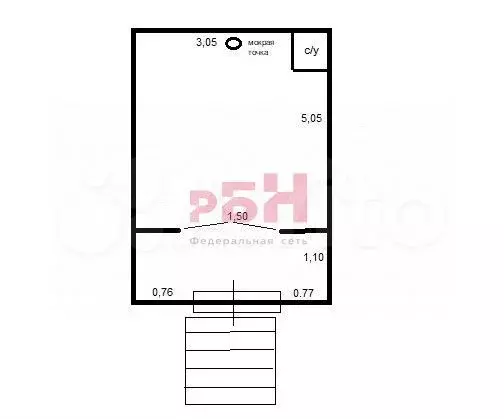 Помещение 19 м2 в ЖК Перемена - Фото 0