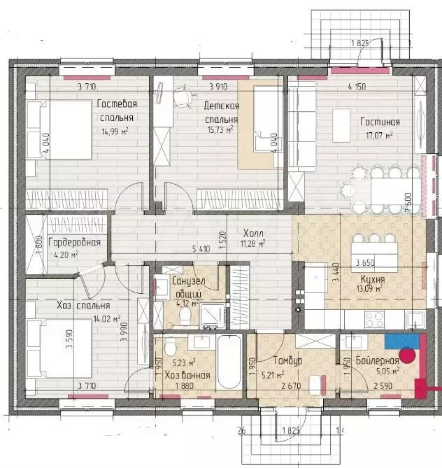 Дом 130 м на участке 8 сот. - Фото 0