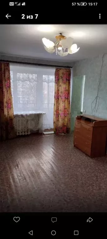 1-к. квартира, 32,1 м, 2/5 эт. - Фото 1