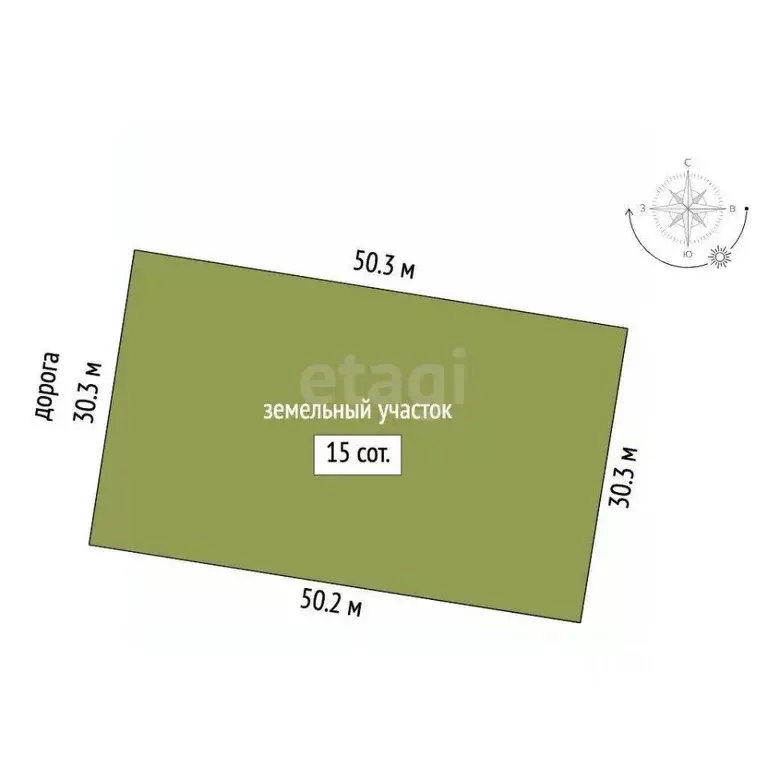 Участок в Ярославская область, Ярославский муниципальный округ, д. ... - Фото 1