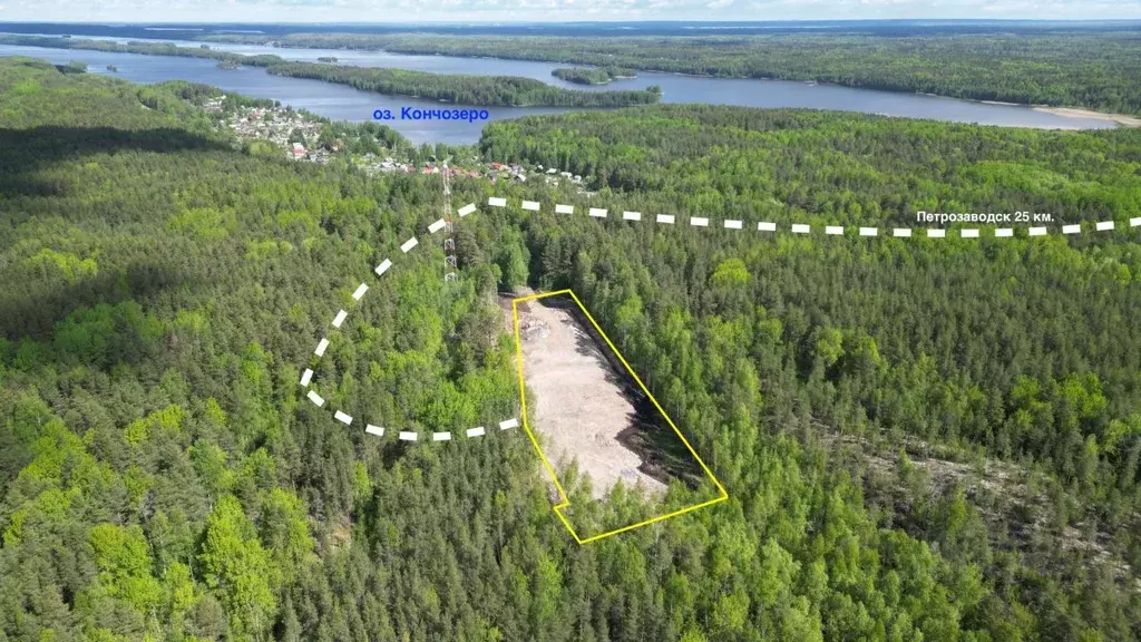 Участок в Карелия, Прионежский район, Шуйское с/пос, д. Шуйская Чупа  ... - Фото 1