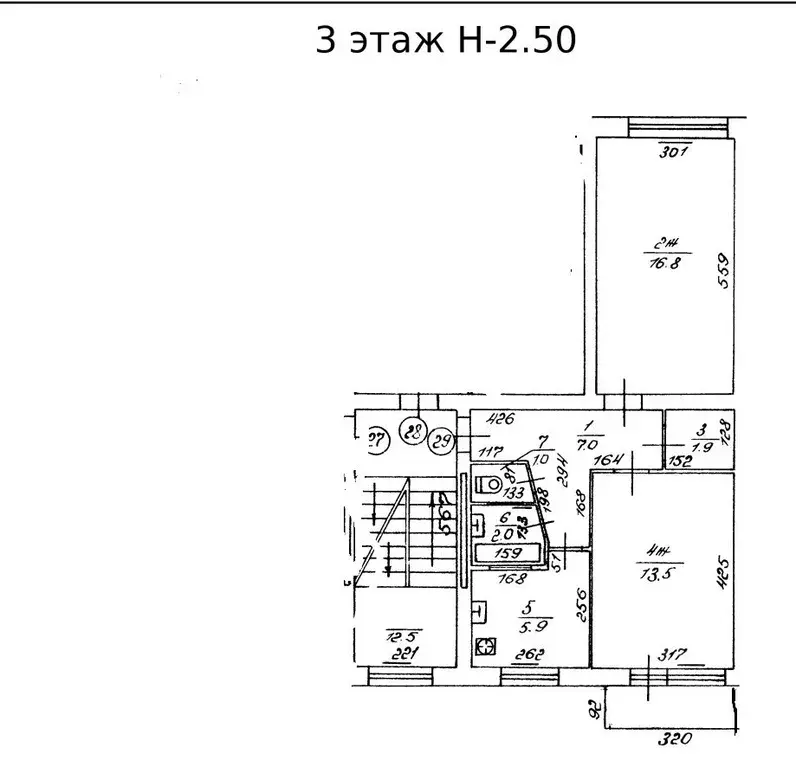 2-к кв. Калининградская область, Калининград Батальная ул., 73 (48.0 ... - Фото 0