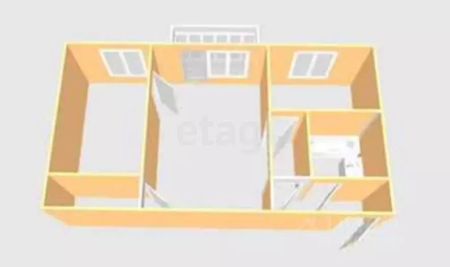 2-к кв. Сахалинская область, Южно-Сахалинск ул. Ленина, 242 (43.0 м) - Фото 0