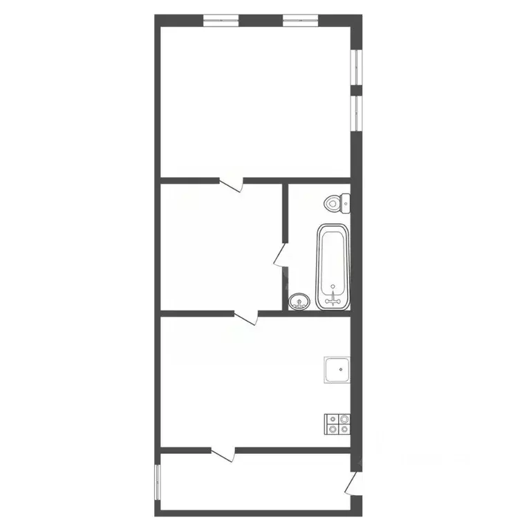 Дом в Тульская область, Тула ул. 3-я Песчаная, 9 (38 м) - Фото 2