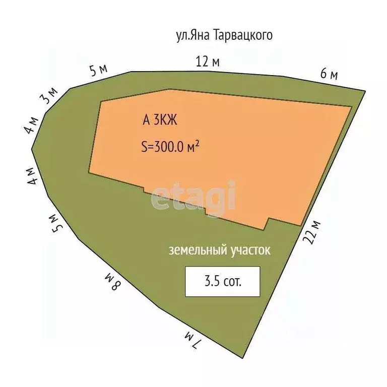 Дом в Крым, Ялта ул. Яна Тарвацкого, 10 (300 м) - Фото 2