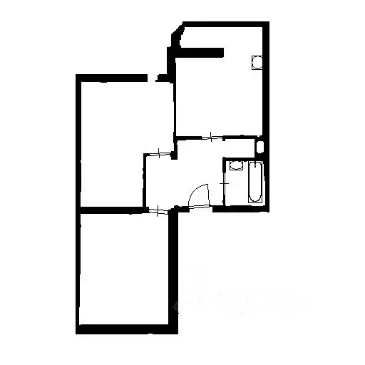 2-к кв. Ленинградская область, Кудрово г. Всеволожский район, ... - Фото 2