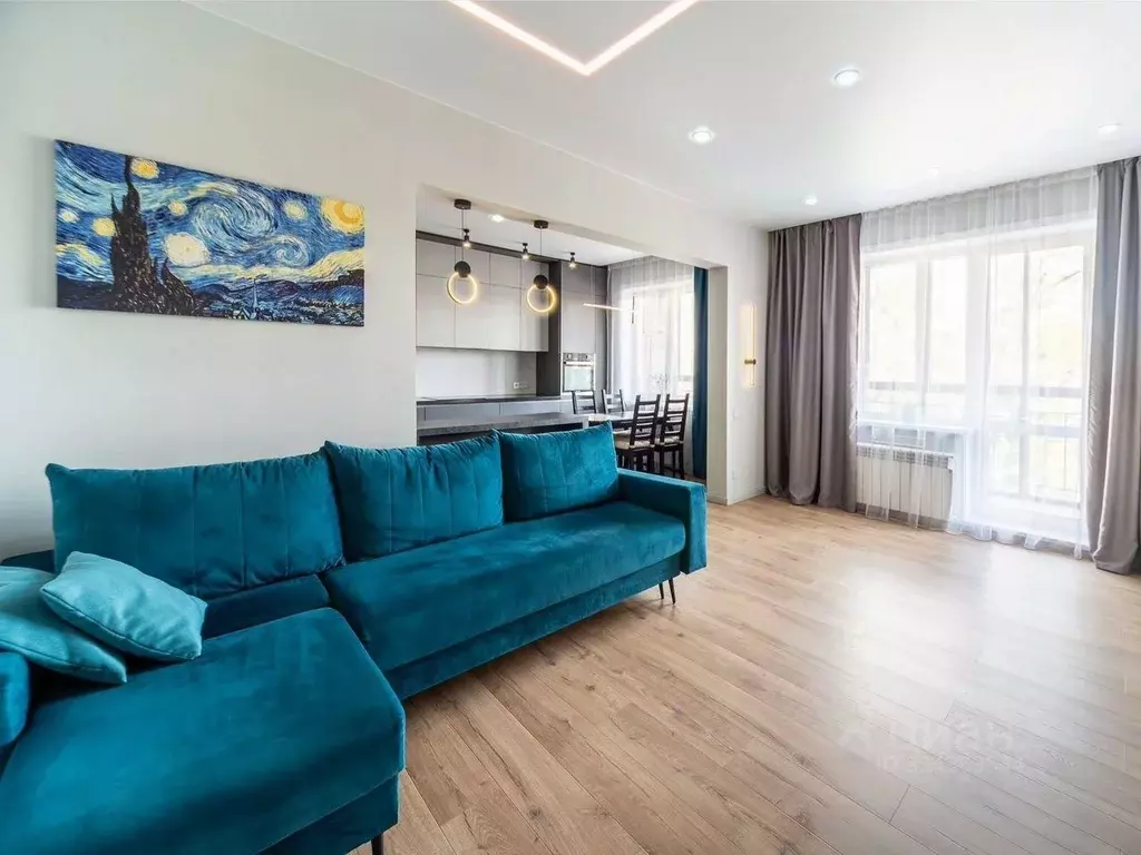 3-к кв. Иркутская область, Иркутск ул. Седова, 65А/5 (87.0 м) - Фото 1