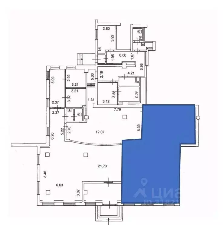 Помещение свободного назначения в Москва Коровинское ш., 5К1 (129 м) - Фото 1