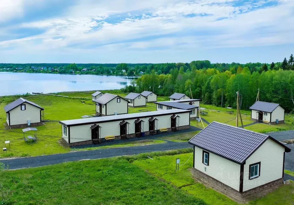 Дом в Карелия, Олонецкий район, Коверское с/пос, д. Новинка 13В (35 м) - Фото 0