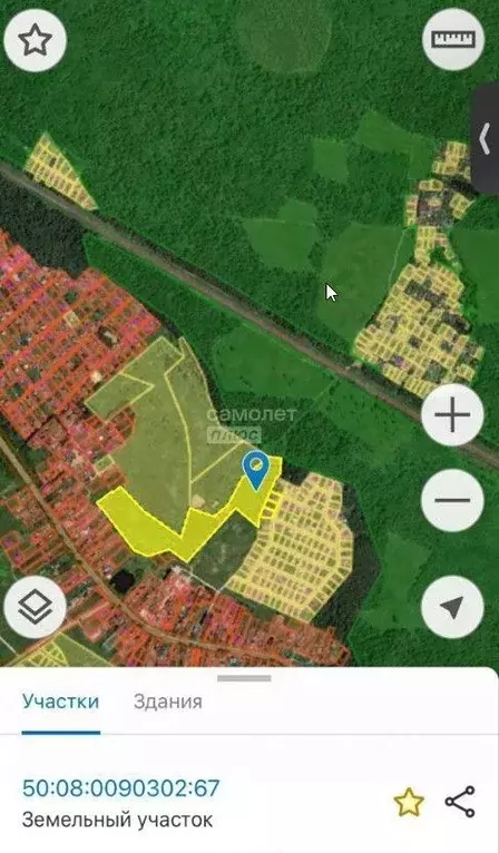 Участок в Московская область, Истра муниципальный округ, д. Ядромино ... - Фото 2