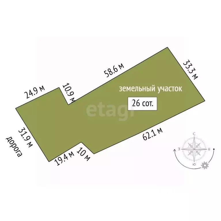 Дом в Тюменская область, с. Исетское ул. Советская (42 м) - Фото 1