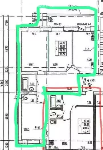 3-комнатная квартира: Йошкар-Ола, улица Рябинина, 35 (86 м) - Фото 1