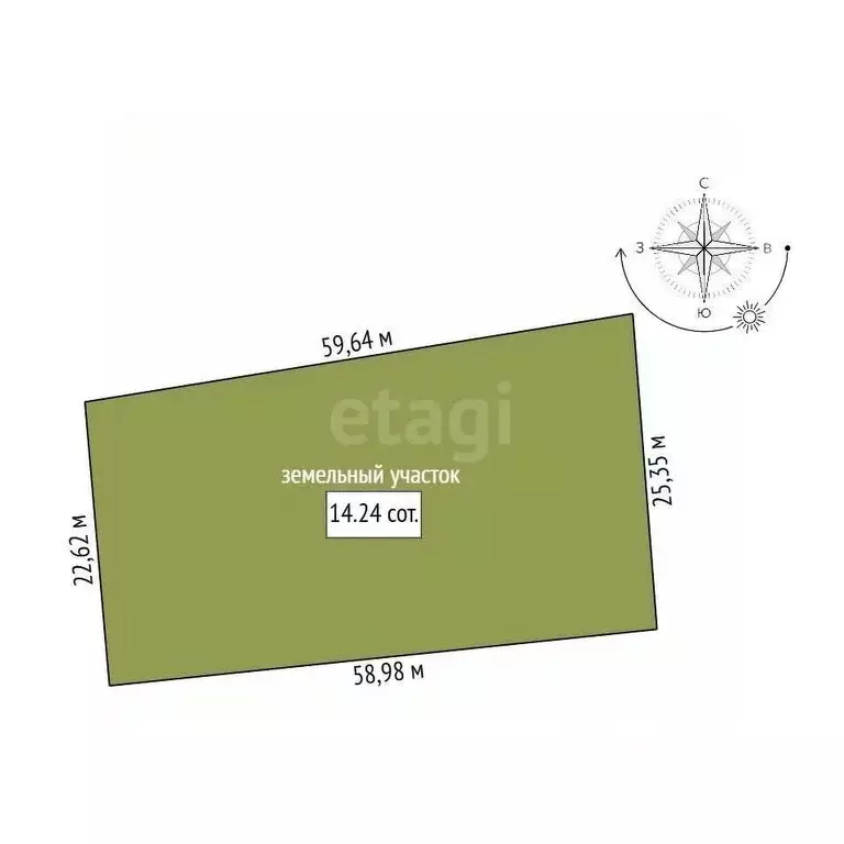 Участок в Амурская область, Благовещенский район, с. Владимировка  ... - Фото 1