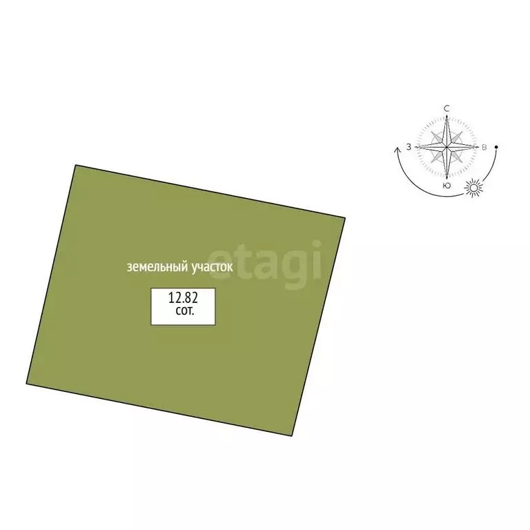 Дом в посёлок Уралец, Клубная улица (53.2 м) - Фото 1