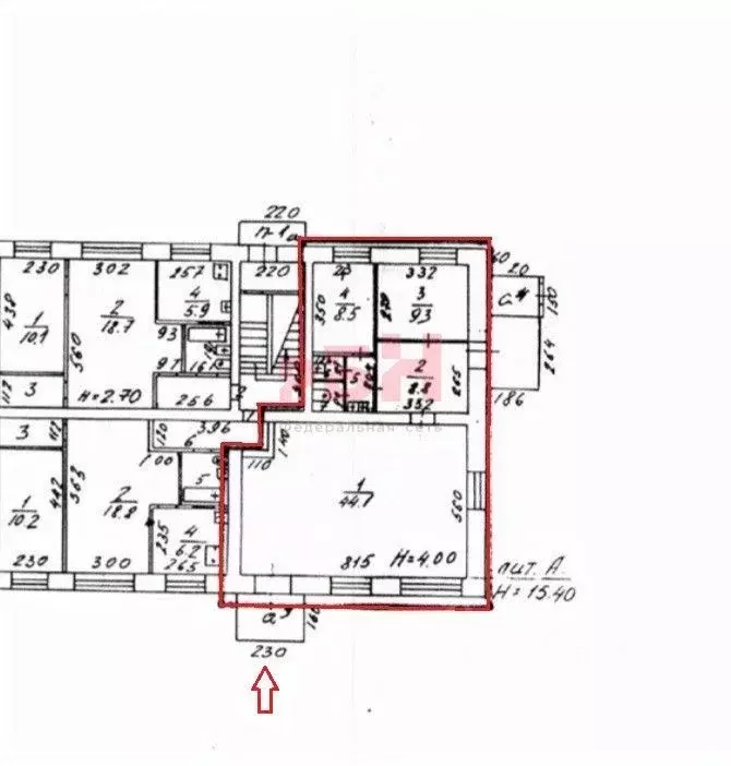 Торговая площадь в Свердловская область, Екатеринбург ул. Гагарина, 47 ... - Фото 2