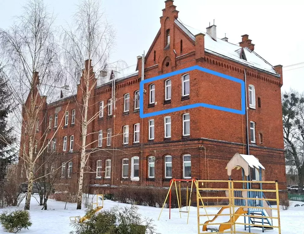 2-к кв. Калининградская область, Гусев Краснофлотская ул., 1 (41.8 м) - Фото 2