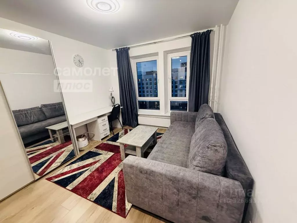 Студия Москва ул. Малое Понизовье, 3 (19.6 м) - Фото 2