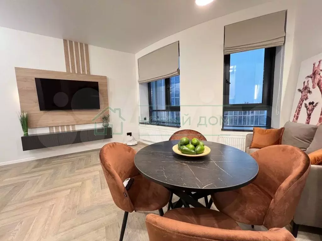 Квартира-студия, 36 м, 27/39 эт. - Фото 1