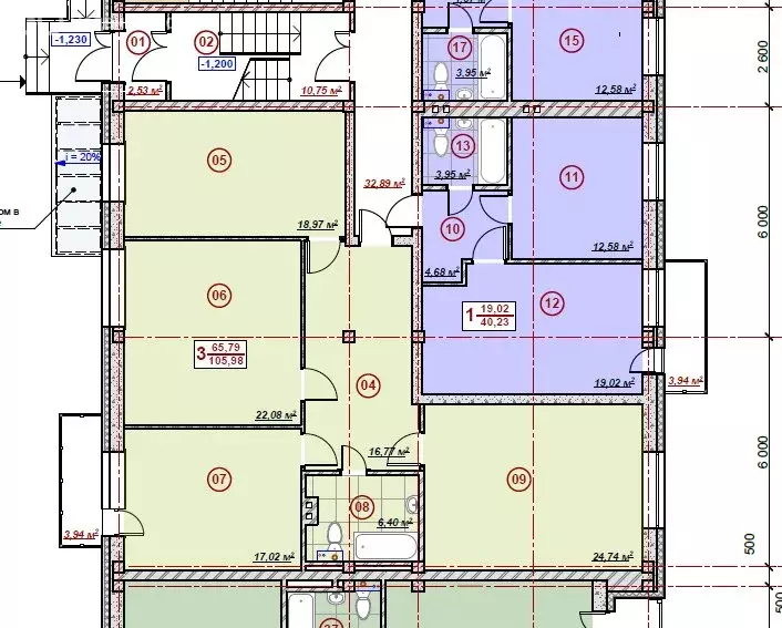 3-комнатная квартира: деревня Ликино, 103А (106 м) - Фото 1