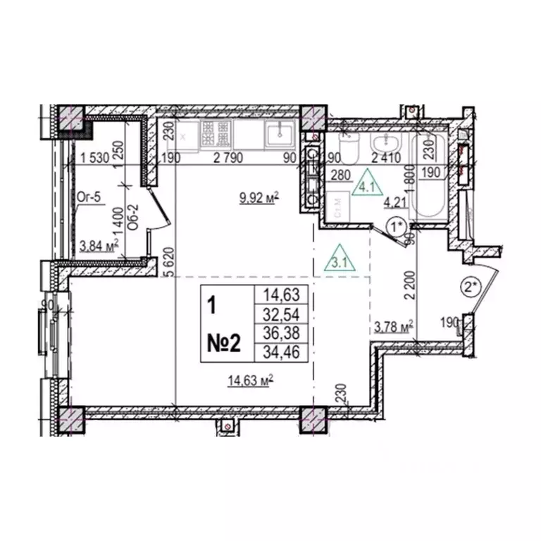 1-к кв. Приморский край, Уссурийск Семь Ветров мкр, Уссури Парк жилой ... - Фото 1