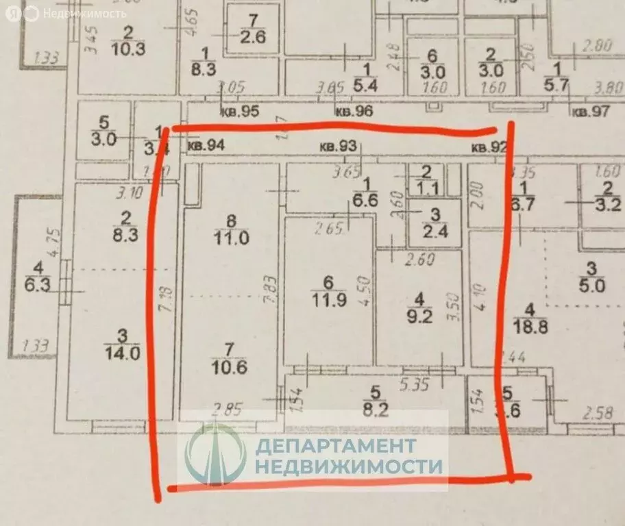 2-комнатная квартира: Краснодар, Российская улица, 267к5 (55 м) - Фото 0