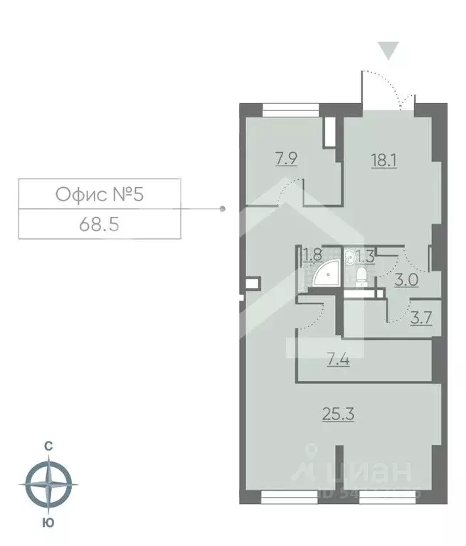 Помещение свободного назначения в Москва Производственная ул., 19Ак2 ... - Фото 2