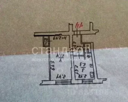 1-к кв. Ставропольский край, Ессентуки пер. Менделеева (25.0 м) - Фото 2