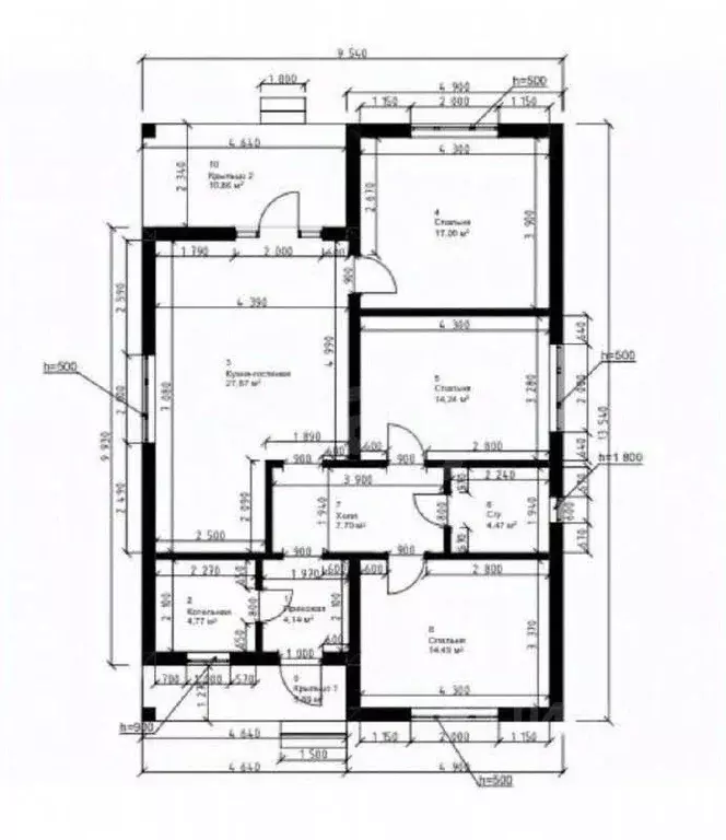 Дом в Липецкая область, Грязи Кленовая ул., 49 (99 м) - Фото 2
