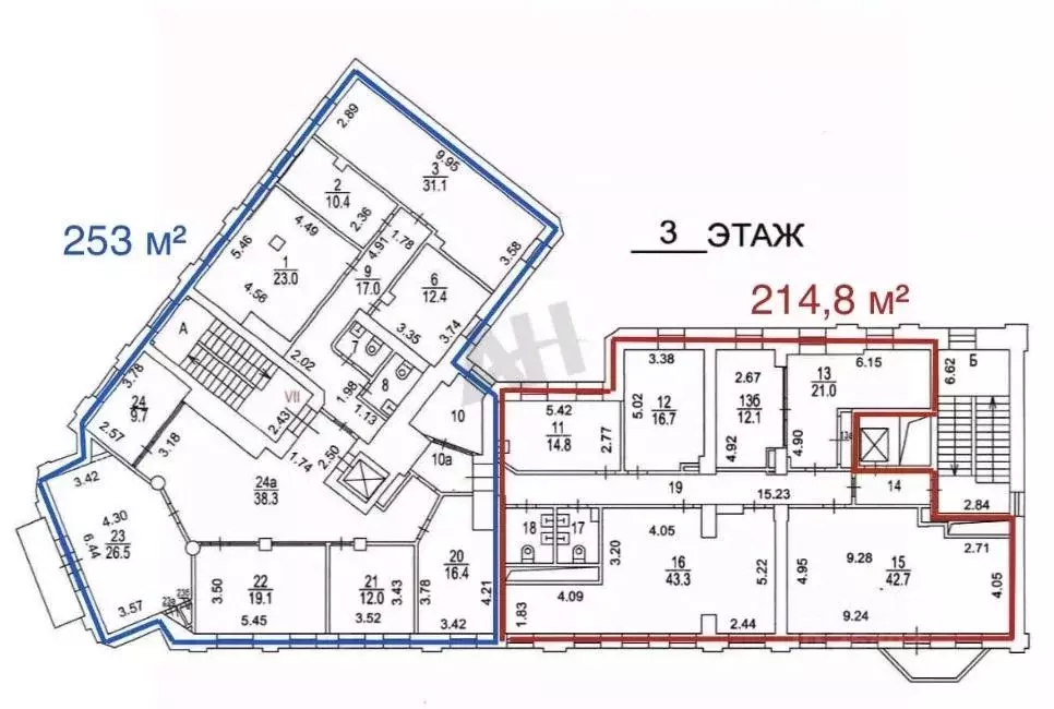 Помещение свободного назначения в Москва ул. Большая Якиманка, 17/2С1 ... - Фото 2