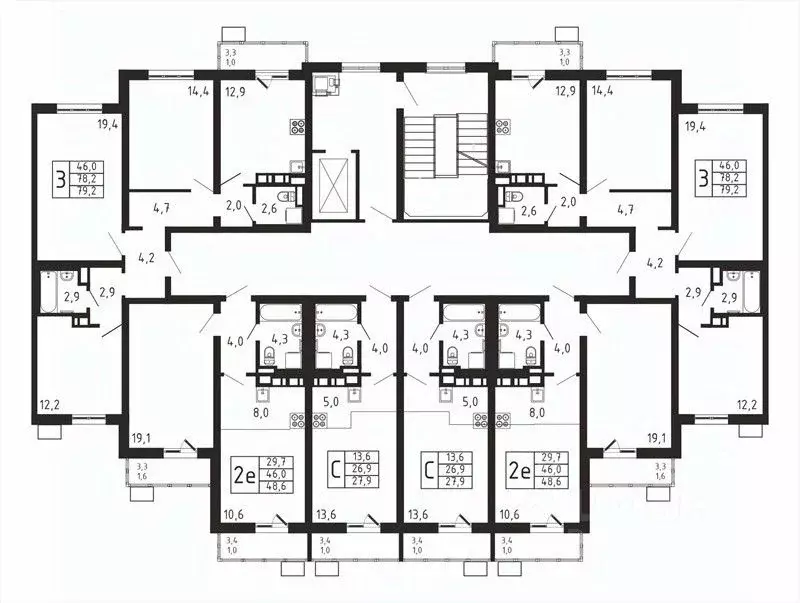2-к кв. Московская область, Мытищи городской округ, д. Пирогово ... - Фото 1