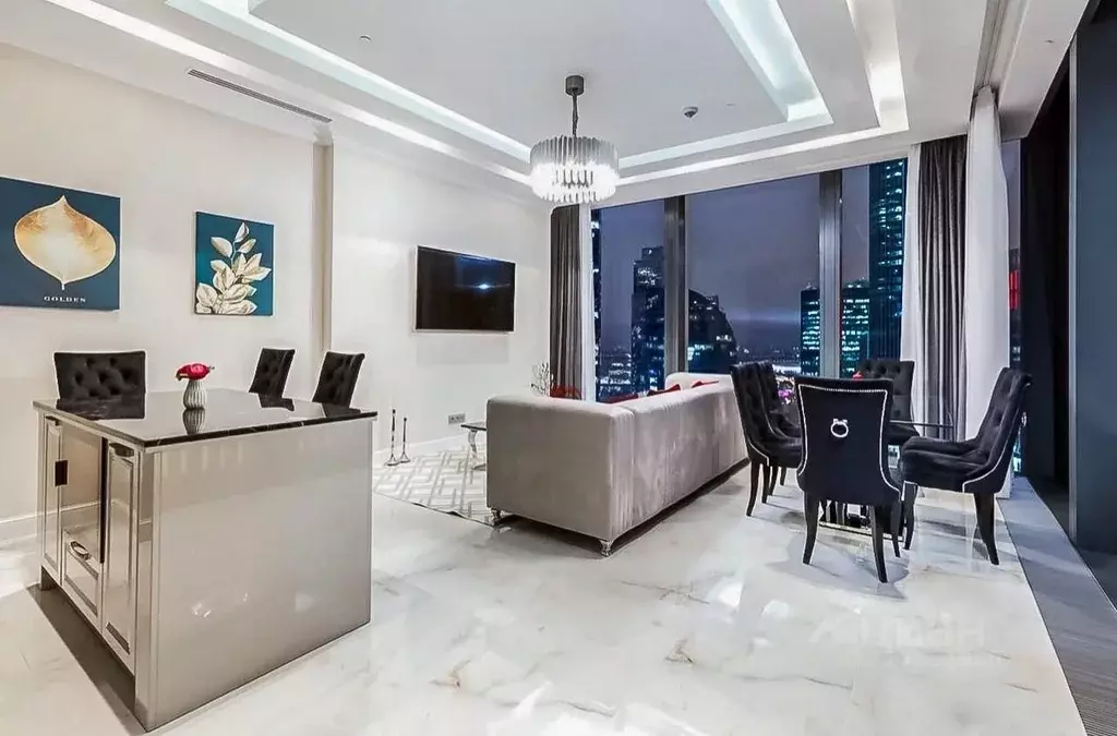 3-к кв. Москва 1-й Красногвардейский проезд, 22с2 (116.0 м) - Фото 2