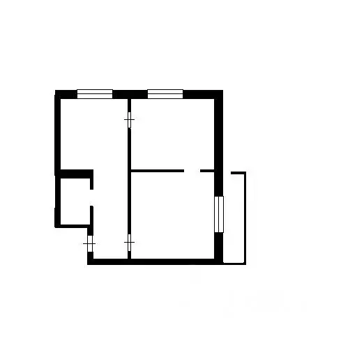 2-к кв. Москва Врачебный проезд, 10К2 (33.0 м) - Фото 1