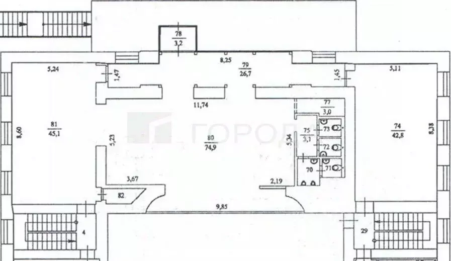 Помещение свободного назначения в Томская область, Томск просп. ... - Фото 2