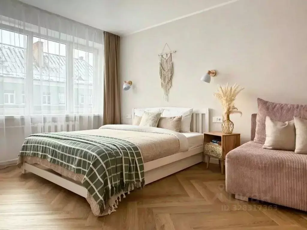 1-к кв. Калининградская область, Гусев Железнодорожная ул., 13 (32.0 ... - Фото 1