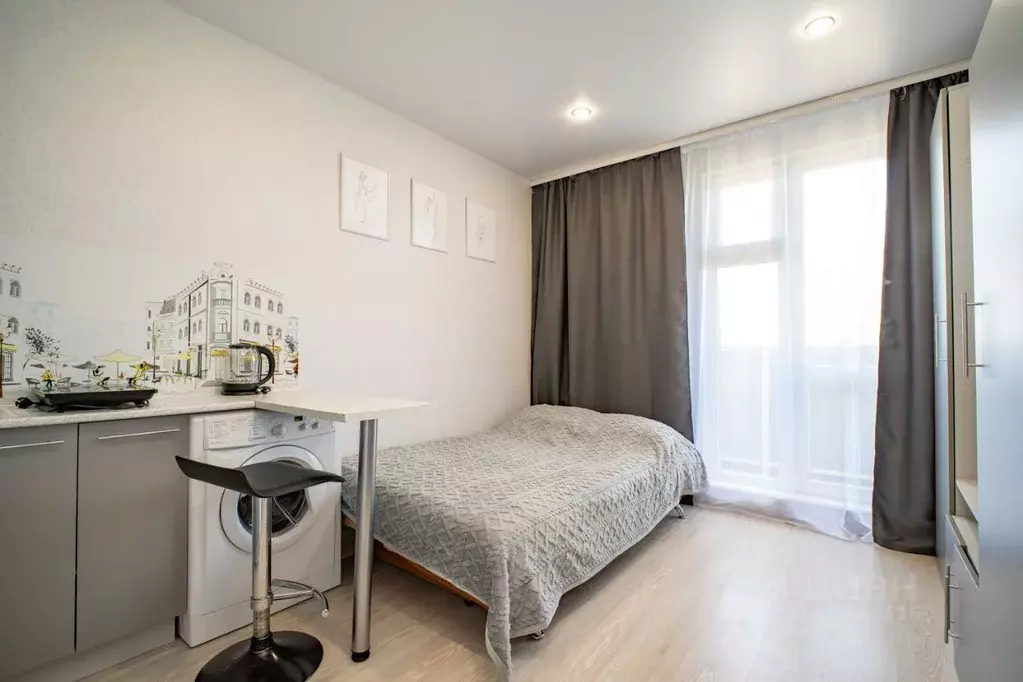 Студия Новосибирская область, Новосибирск ул. Забалуева, 90 (21.0 м) - Фото 2