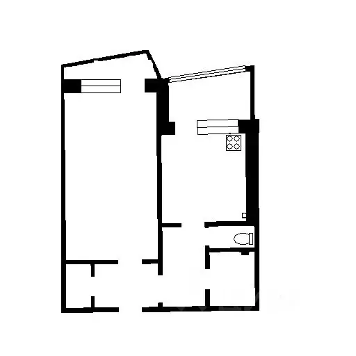 1-к кв. Самарская область, Самара ул. Авроры, 59 (36.0 м) - Фото 2