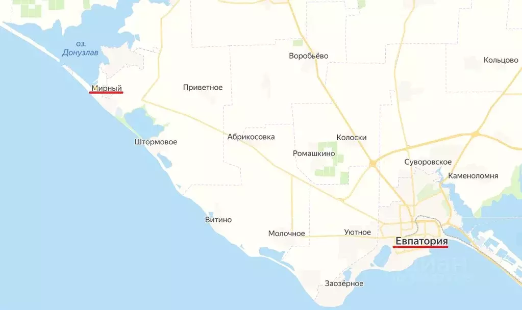 Участок в Крым, Сакский район, Штормовское с/пос  (100.0 сот.) - Фото 2