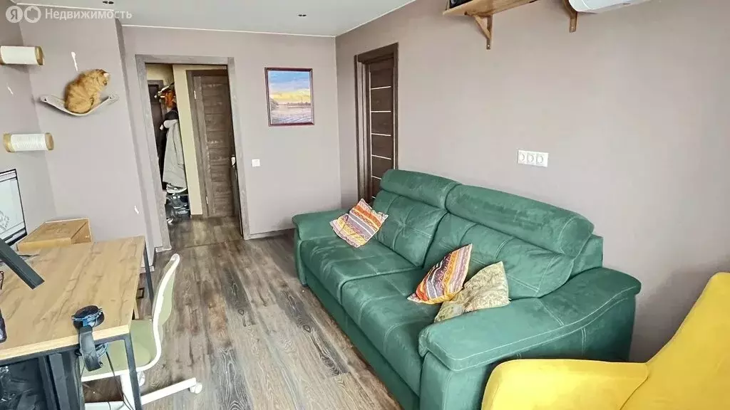 2-комнатная квартира: Томск, улица Савиных, 2 (40 м) - Фото 2