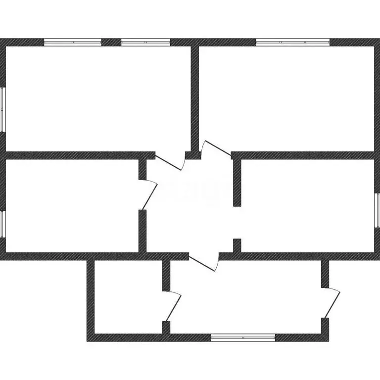 Дом в хутор Колесников, Центральная улица (51.7 м) - Фото 1