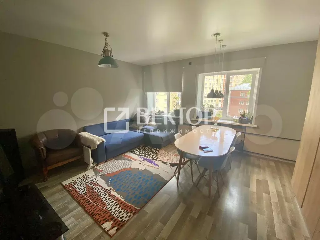 3-к. квартира, 68 м, 4/4 эт. - Фото 1