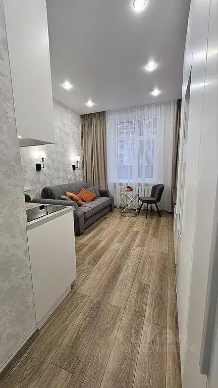 Студия Москва 1-я Хуторская ул., 16/26К3 (23.0 м) - Фото 1